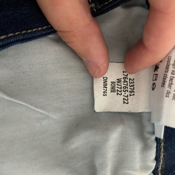 PAIGE Verdugo Ankle Mid Rise Skinny Jeans Bowie Wash Medium/Dark Wash Size 27 - Picture 7 of 7